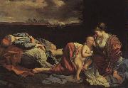 GENTILESCHI, Orazio, Rest on the Flight into Egypt sdg